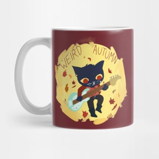 weird autumn Mug